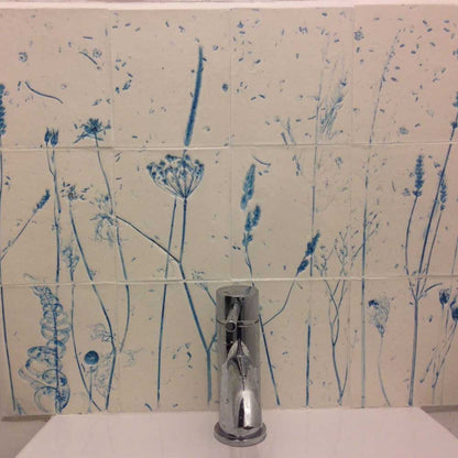 Porcelain Bathroom Tiles - Long Grasses