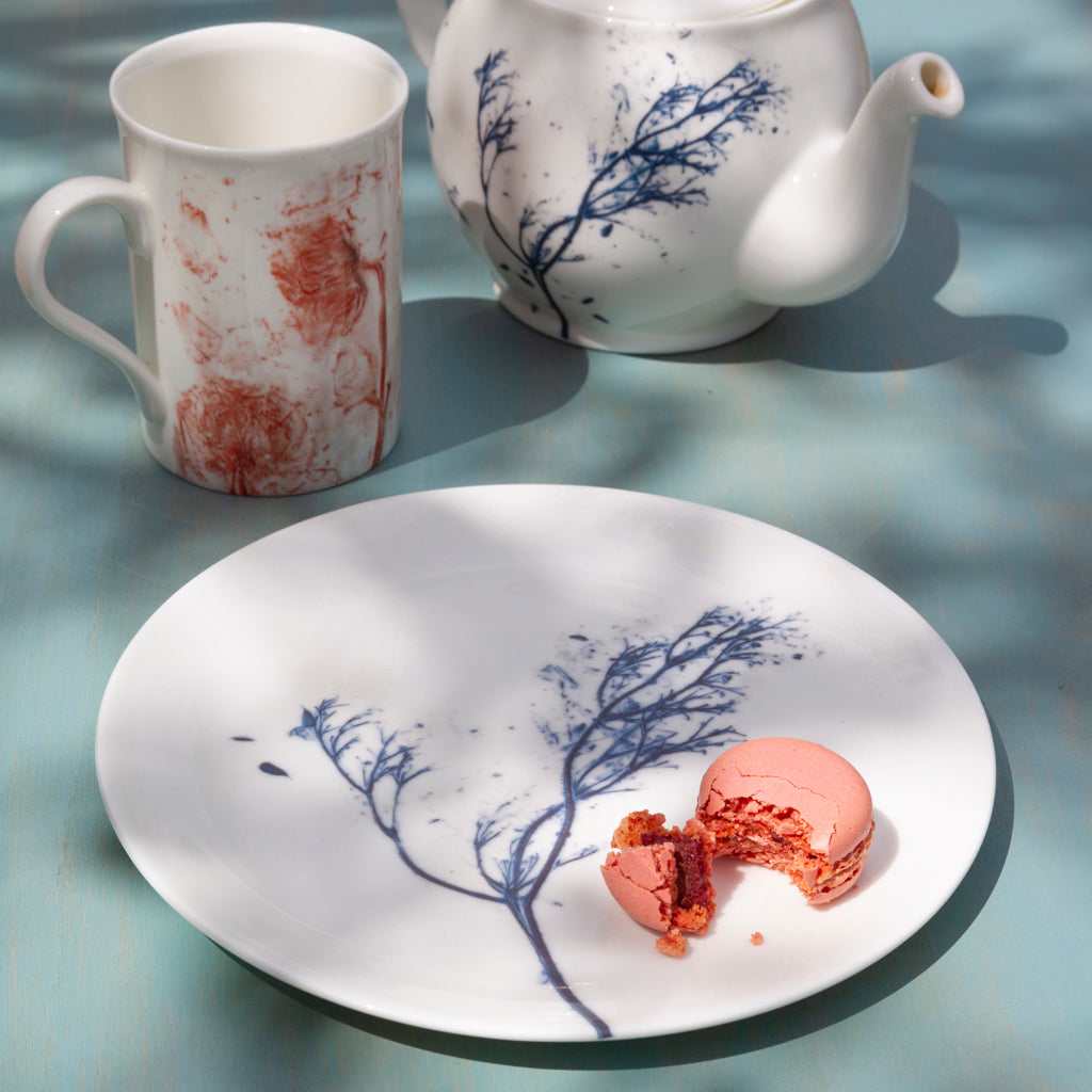 'Blue Tree' plate