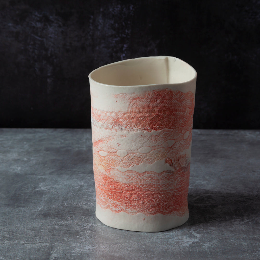 'Pink Lace' Night Light / Vase