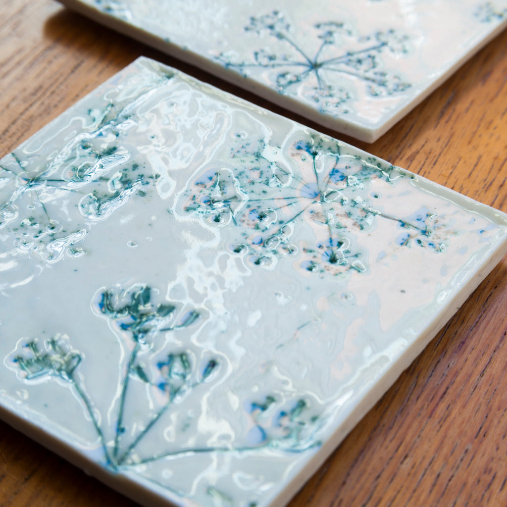 Winter Green Coasters