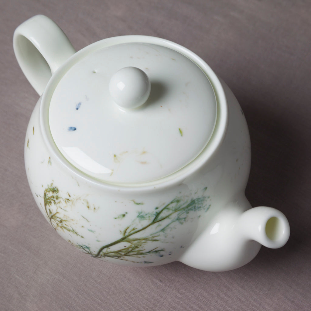 'Green Grasses' Teapot