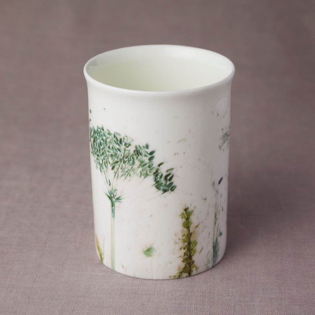 Tall 'Green Grasses' Mug