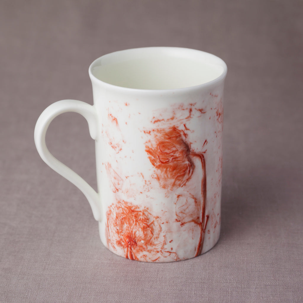 Tall 'Pink Roses' Mug