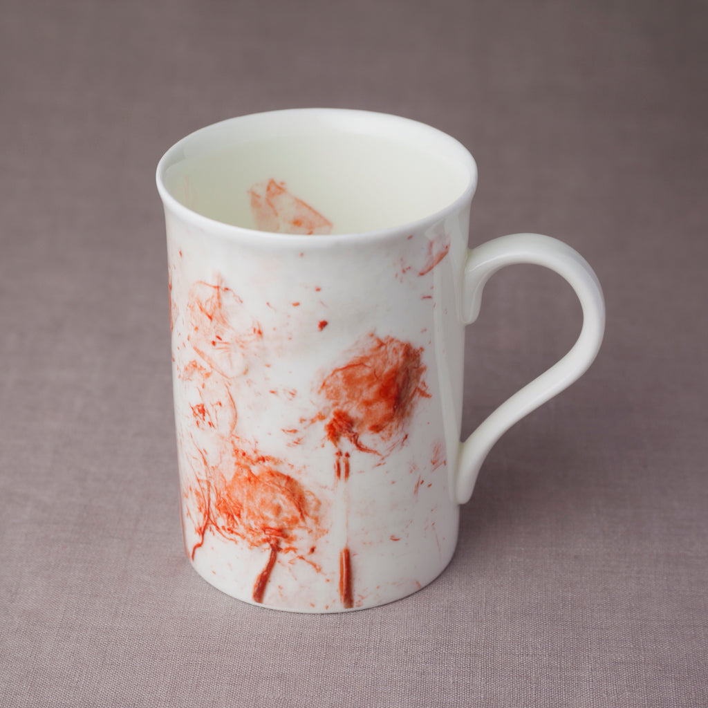 Tall 'Pink Roses' Mug