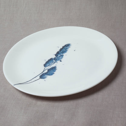 'Blue Grasses' plate