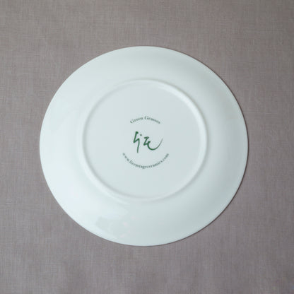 'Green Cowparsley' plate