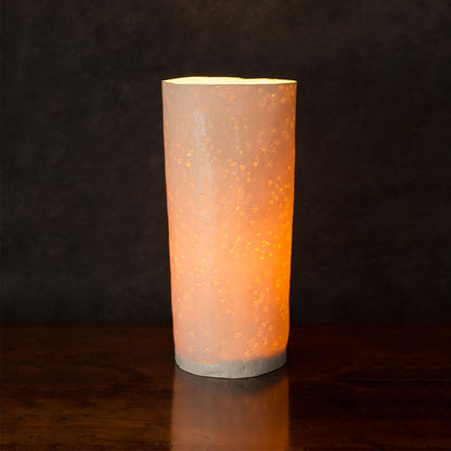 Large glazed Cowparsley Lamp