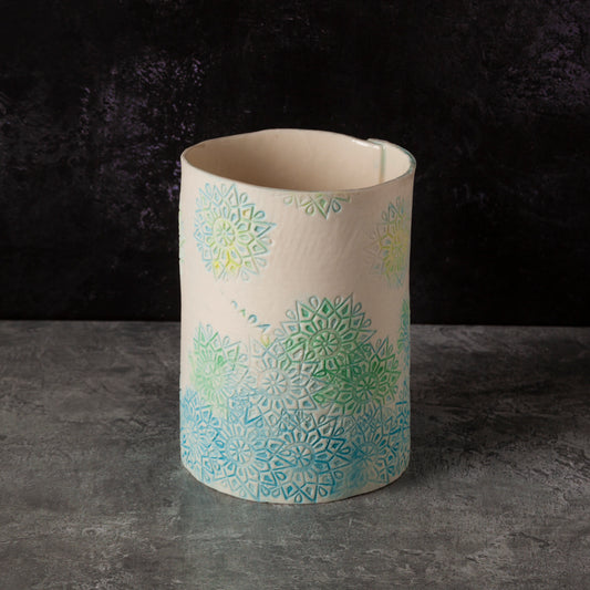 'Snow Flakes' Night light / vase