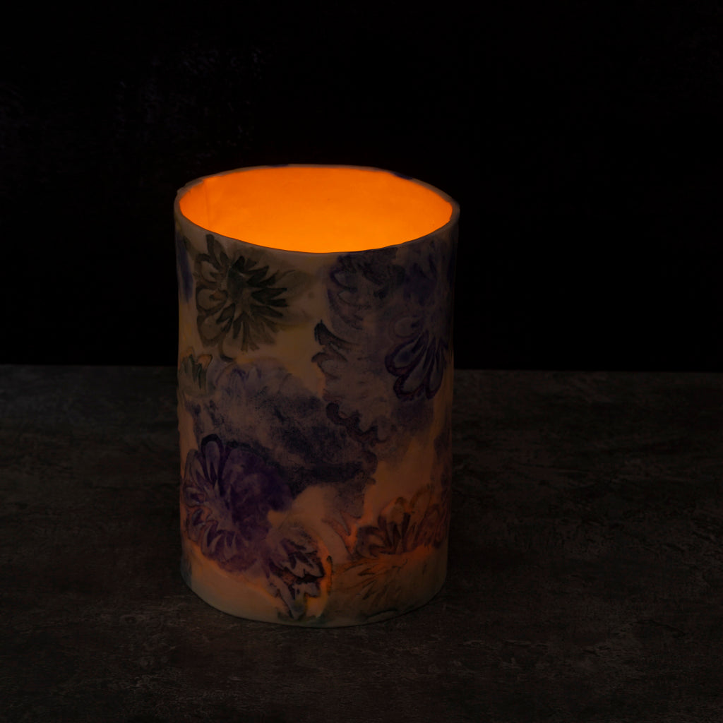'Indian Floral' Night Light / Vase