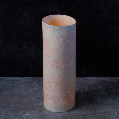 'Indian Hearts' tall tea light - vase