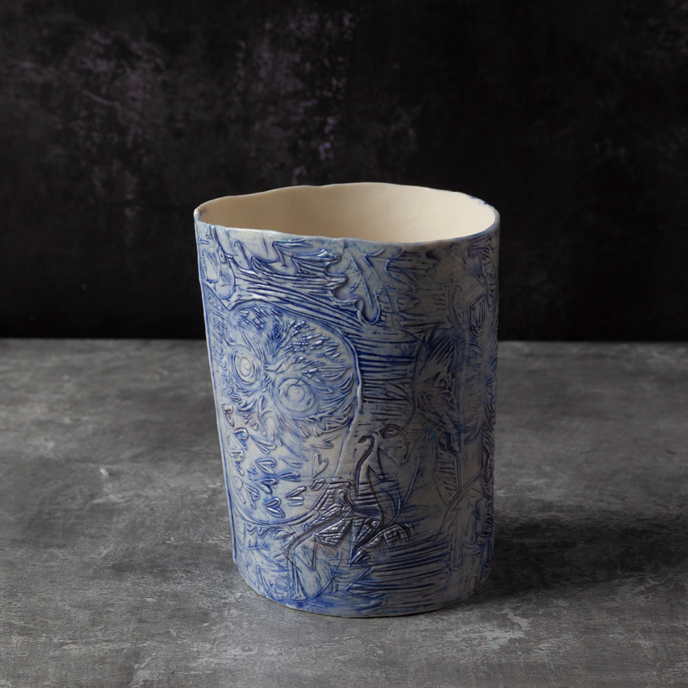 'Owl in a Tree' Night Light / Vase