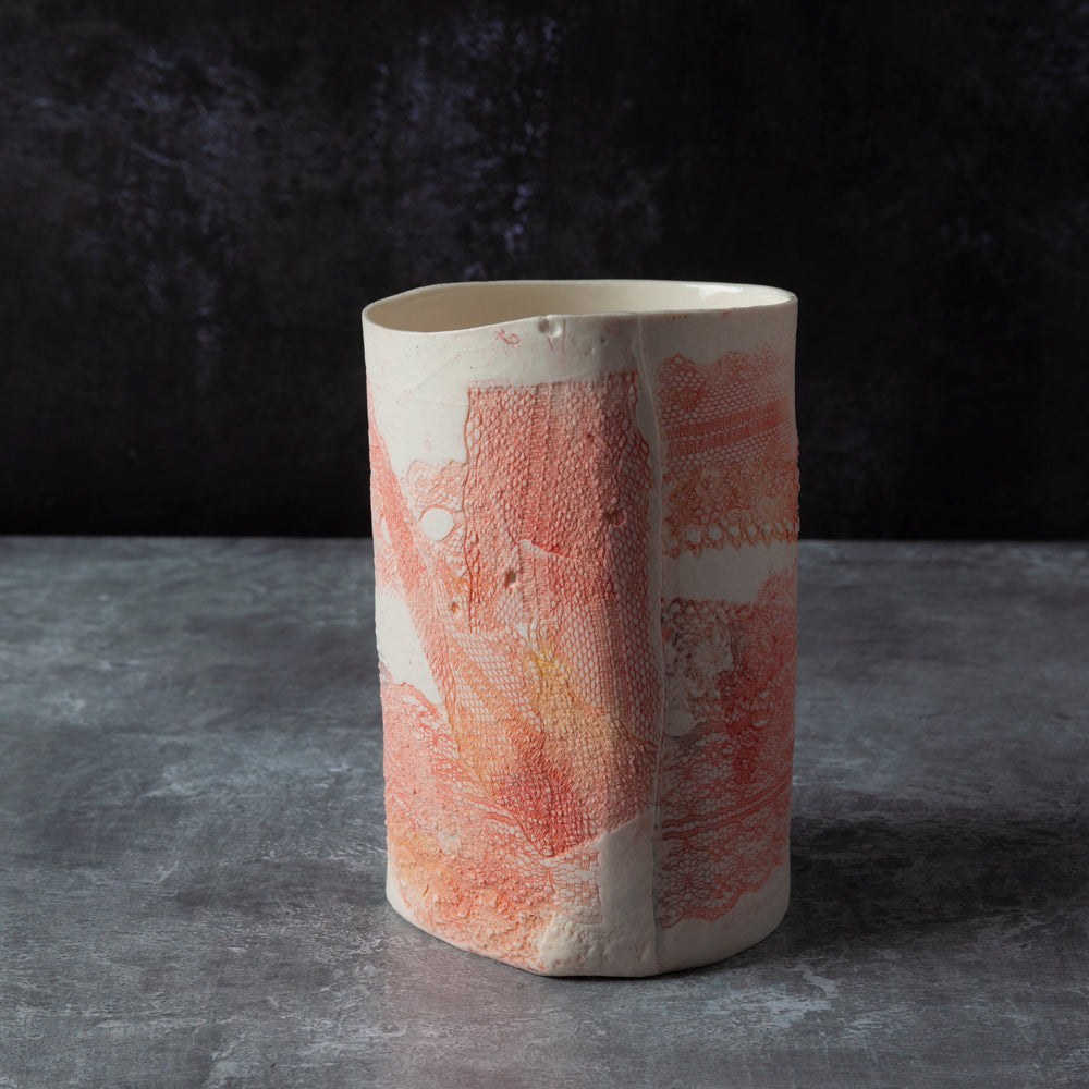 'Pink Lace' Night Light / Vase