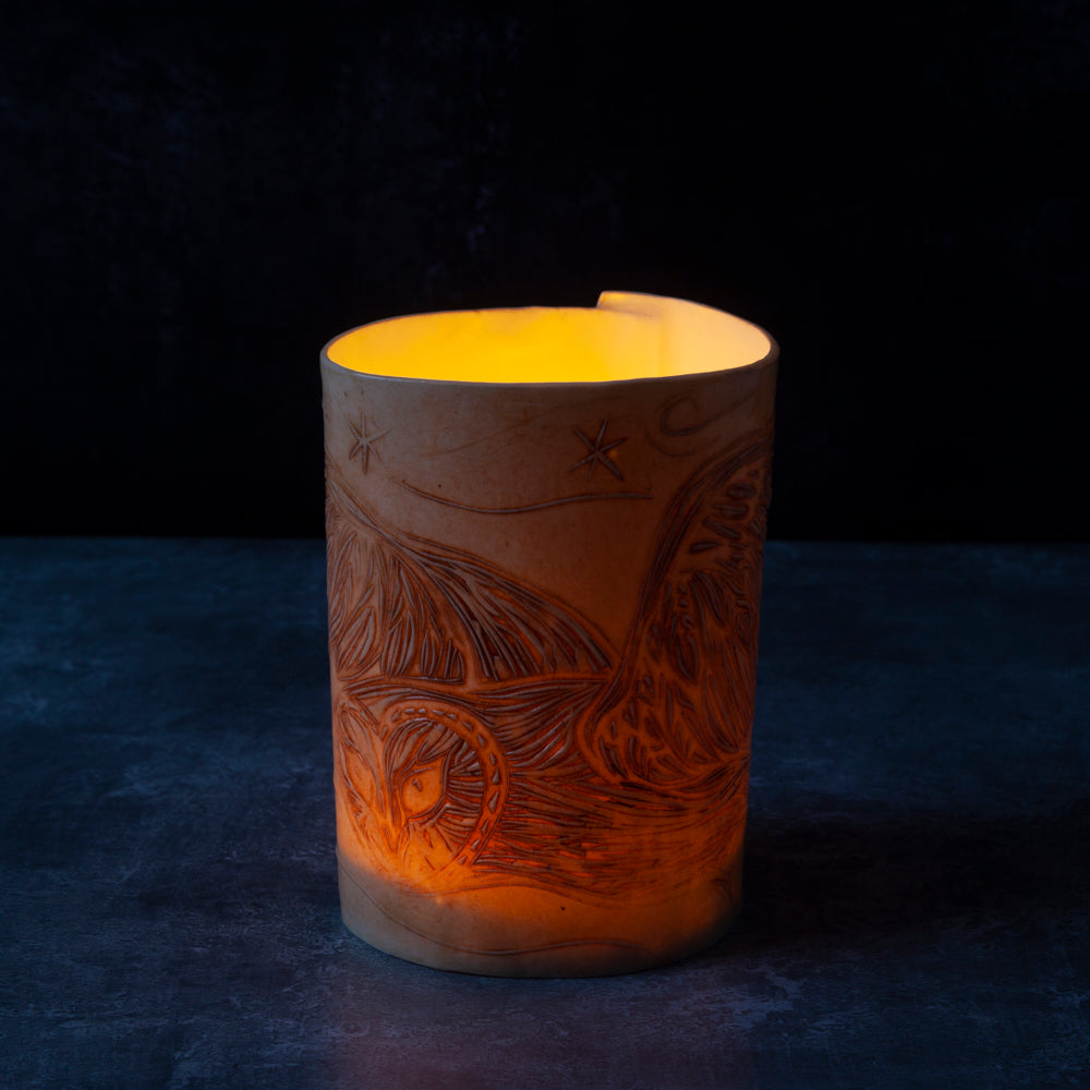 'Tawny Owl' Night Light / Vase