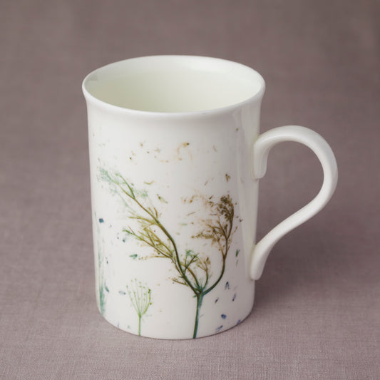 Tall 'Green Grasses' Mug