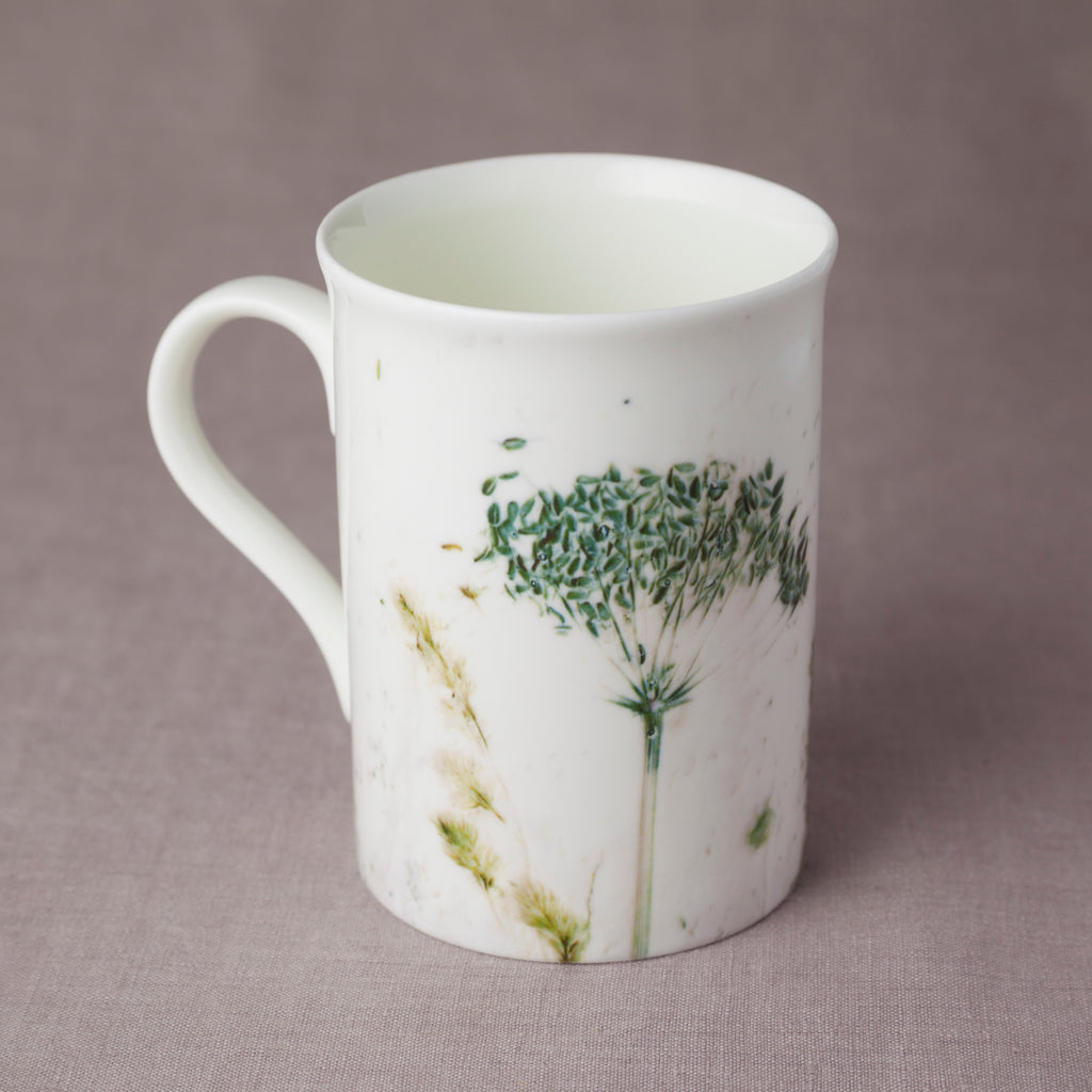 Tall 'Green Grasses' Mug